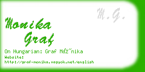 monika graf business card